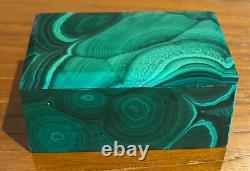 Vintage Malachite Trinket or Jewelery Box
