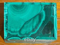 Vintage Malachite Trinket or Jewelery Box