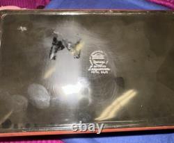 Vintage Maruni Lacquerware Metal Box Occupied Japan Patented Multi-Compartment