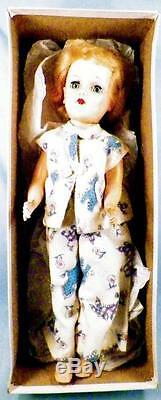 Vintage Mary Hoyer Doll Hard Plastic Blonde Hair Pajamas in Original Box #2