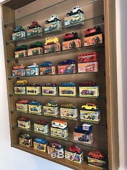 Vintage Matchbox Superfast Cars Boxed 33 X Joblot With Or Without Display Case