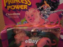 Vintage Mattel 1986 Clawdeen Pet Figure Damaged Box Catra He-Man Motu She-ra vtg