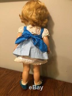 Vintage Mattel Chatty Cathy Doll Blue dress Original 1959 First Box & Book