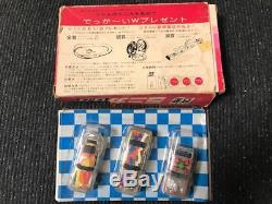 Vintage Mattel Minica Hot Wheels Red Line G&S Set 3 Car Plastic Model JP Red Box