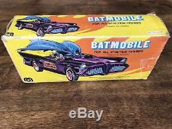 Vintage Mego Corp Batman's Batmobile For 8 Action Figures 1970s BOXED
