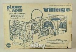 Vintage Mego Planet of the Apes Village Complete With Box 1967