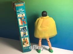 Vintage Mego Super Hero Action Figure 1973 DC Comics Robin Original Box Batman