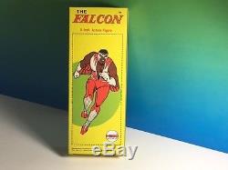 Vintage Mego Super Hero Action Figure 1974 Marvel Comics Falcon Avengers Box 8
