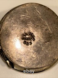 Vintage Mexico Maya Calendar Sterling Silver Box
