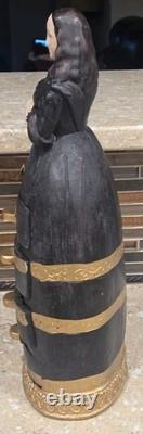 Vintage Mona Lisa Jewelry Box Trinket Box 14.5 Inches RARE