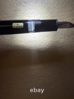 Vintage Montblanc Meisterstuck #146 Fountain Pen Black with Gold Trim in Box