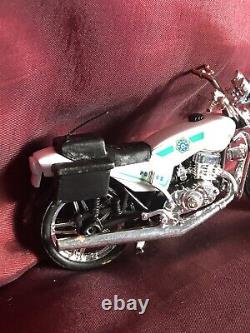 Vintage Motorcycle Unique Limited rare 80's Quality Collectible Diecast Car
