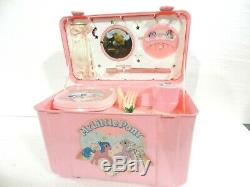 Vintage My Little Pony G1 Lunch Box With Accessories 1986 Hasbro Nonuse