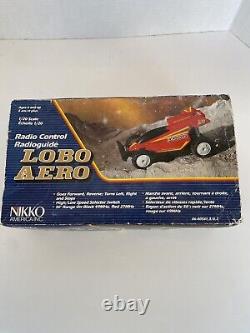 Vintage NIKKO LOBO AERO 120 Toy Car Remote Control Car In Box Complete