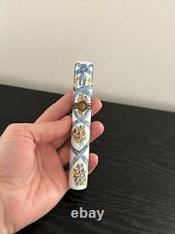 Vintage Needle Trinket Box Limoges France