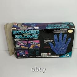 Vintage Nintendo Mattel NES Power Glove withBox Medium Size! UNTESTED