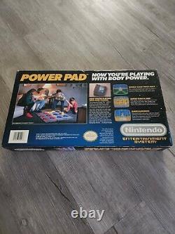 Vintage Nintendo Power Pad Gamepad NES Controller Mat In Original Box