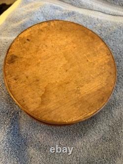 Vintage OVAL SHAKER PANTRY / STORAGE BOX 7 inscribed 1860