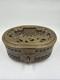 Vintage Old Antique Brass Fine Jail Cut Work Oval Shape Beautiful Jewelry Box