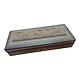 Vintage Old Antique Fine Bird Embossed & Cannel Bone Engraved Wooden Jewelry Box