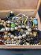 Vintage Old Lot Collectibles Jewelry Necklaces Beads Silver Plastics Box Set