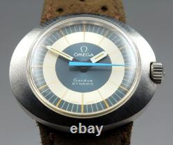 Vintage Omega Dynamic Tool. 102 Blue Dial Women's Manual Watch Exc+5 Box