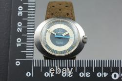 Vintage Omega Dynamic Tool. 102 Blue Dial Women's Manual Watch Exc+5 Box