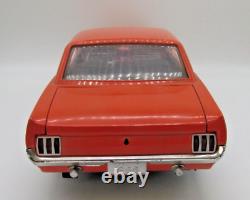 Vintage Orange AMT 1966 Ford Mustang Coupe Dealer Promo Model Car 125 with Box