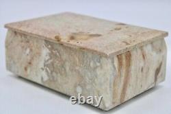 Vintage Organic Modern Stone Box