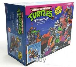 Vintage PSYCHO CYCLE Teenage Mutant Hero Turtles Unopened MISB Boxed Ninja