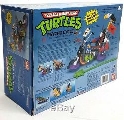 Vintage PSYCHO CYCLE Teenage Mutant Hero Turtles Unopened MISB Boxed Ninja