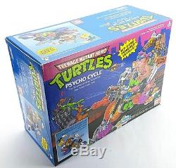 Vintage PSYCHO CYCLE Teenage Mutant Hero Turtles unopened MISB Boxed Ninja