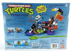 Vintage PSYCHO CYCLE Teenage Mutant Hero Turtles unopened MISB Boxed Ninja