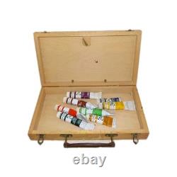Vintage Painters Box Wood Breifcase