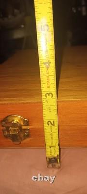 Vintage Painters Box Wood Breifcase