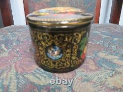 Vintage Palech Porcelain Trinket box, Russian Art of stunning detail / Pristine