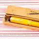 Vintage Parker Duofold Senior Mandarin Yellow Lucky Curve Fountain Pen Jumbo Box