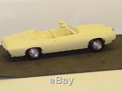 Vintage Plastic 1968 Pontiac GTO Convertible + Box, Dealer Promo Car