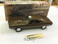 Vintage Plastic 1973 Dodge Challenger Dealer Promo Car IN BOX