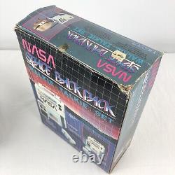 Vintage Plastic NASA Space Backpack Walkie Talkie Set ERTL 1985 with Original Box