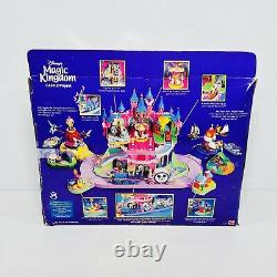 Vintage Polly Pocket Disney Magic Kingdom Castle Playset Mickey In Box 2000
