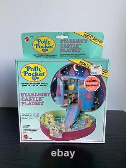 Vintage Polly Pocket Starlight Castle- NEW IN BOX! Extremely Rare