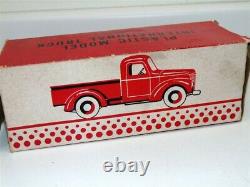 Vintage Product Miniature Plastic Model International Truck in Box, Yellow