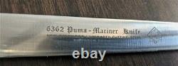 Vintage Puma 6362 Mariner Knife Set New In Original Plastic Box