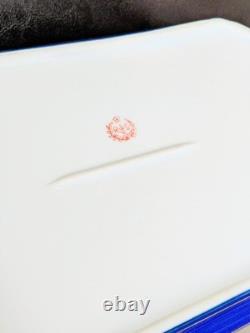 Vintage RS French Sèvres Painted Porcelain and Gilt Brass Jewelry Casket Box