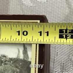 Vintage Ralph Lauren Polo Box Wooden with Polo Players Equestrian Motif Hinged