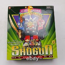 Vintage Rare Mighty Morphin Power Rangers Deluxe Shogun Megazord With Box