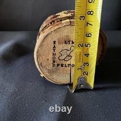 Vintage Raymond Pelton Limb Wood Puzzle Box 1982 Hand Carved Folk Art