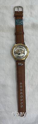 Vintage Relic 1963 Corvette Fossil Watch & Key Chain Classic American Cars. New