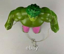Vintage Remco Energized Hulk Original with Box and Accessories 1979 Not working